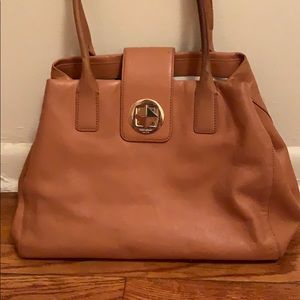Brown leather Kate spade tote